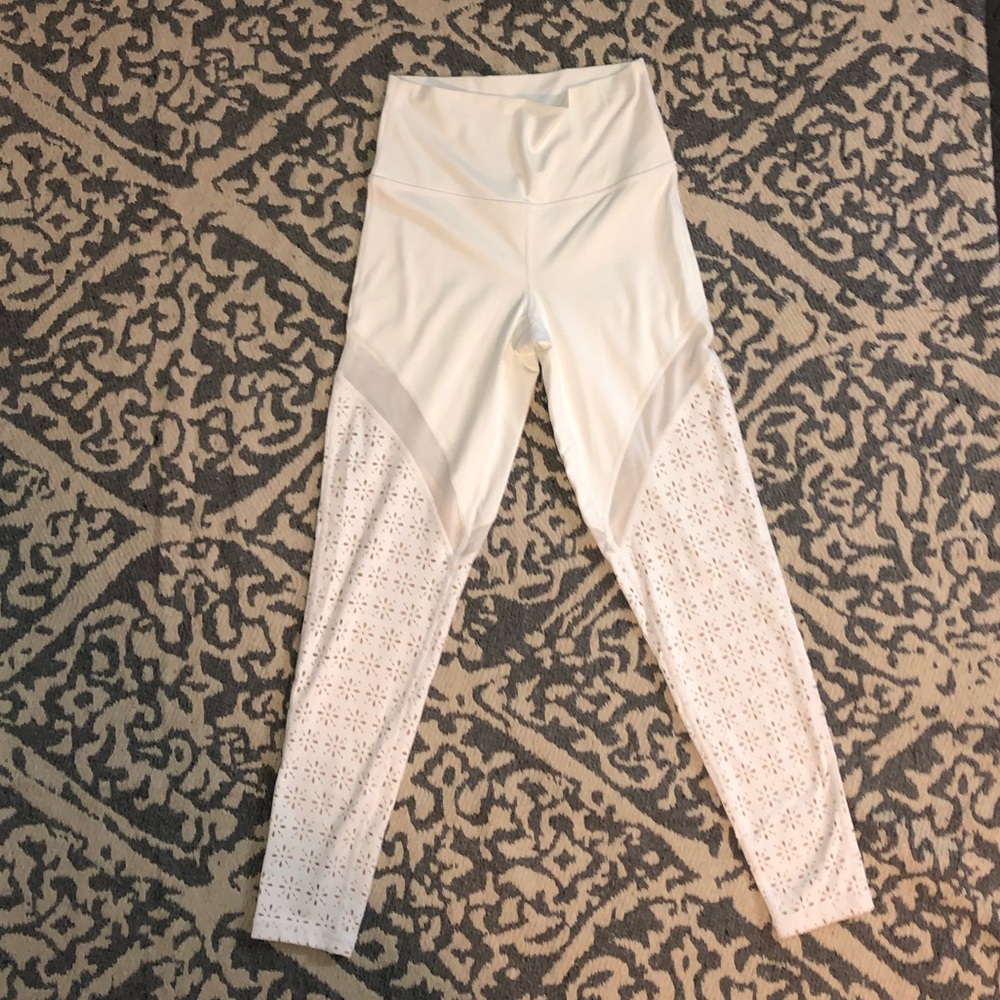 Aerie Chill Play Move Mesh and Flowered Leggings